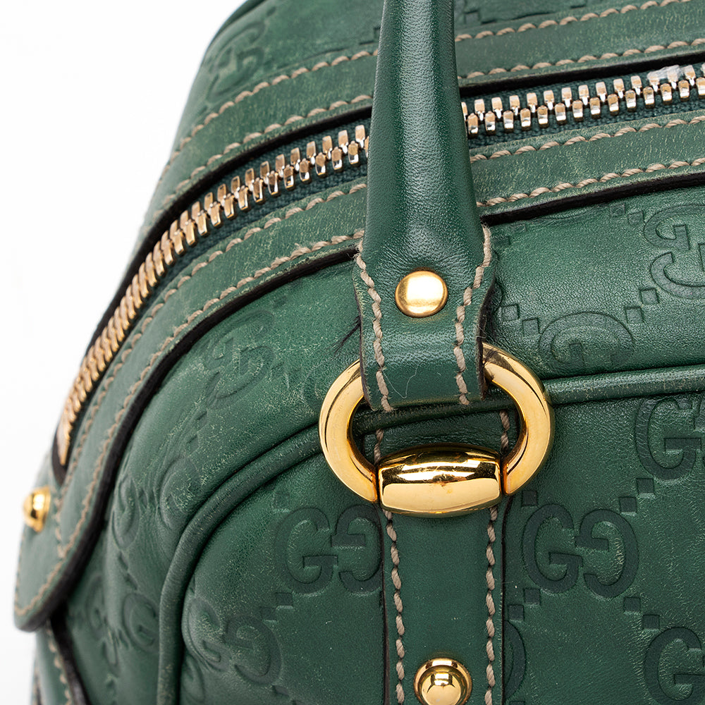 Gucci Guccissima Leather Wave Boston Bag (SHF-20754)