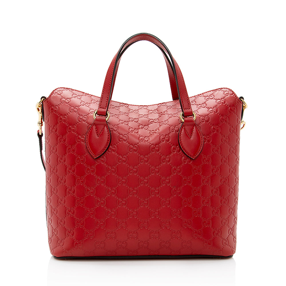Gucci Guccissima Linea A Foldover Tote (SHF-19675)