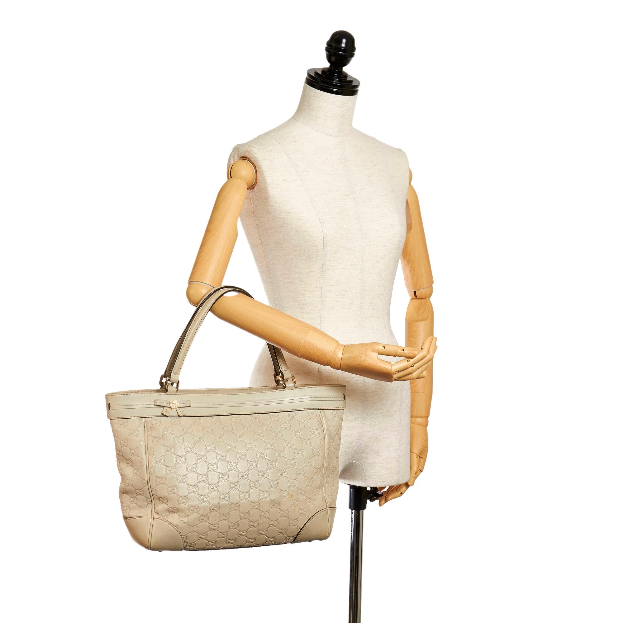 Gucci Guccissima Mayfair Tote Bag (SHG-36182)