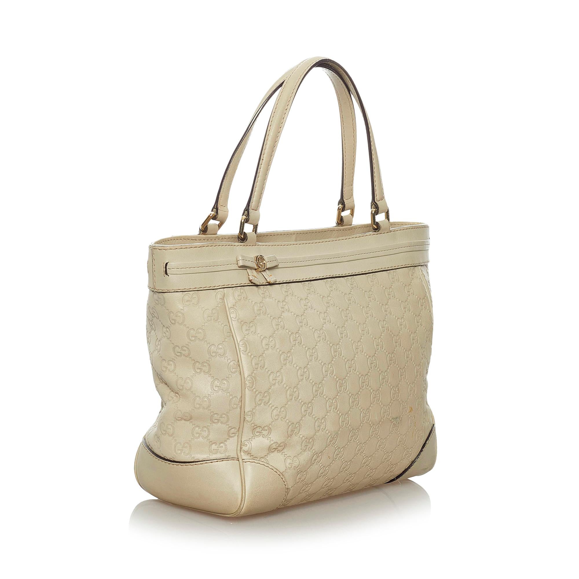 Gucci Guccissima Mayfair Tote Bag (SHG-36182)