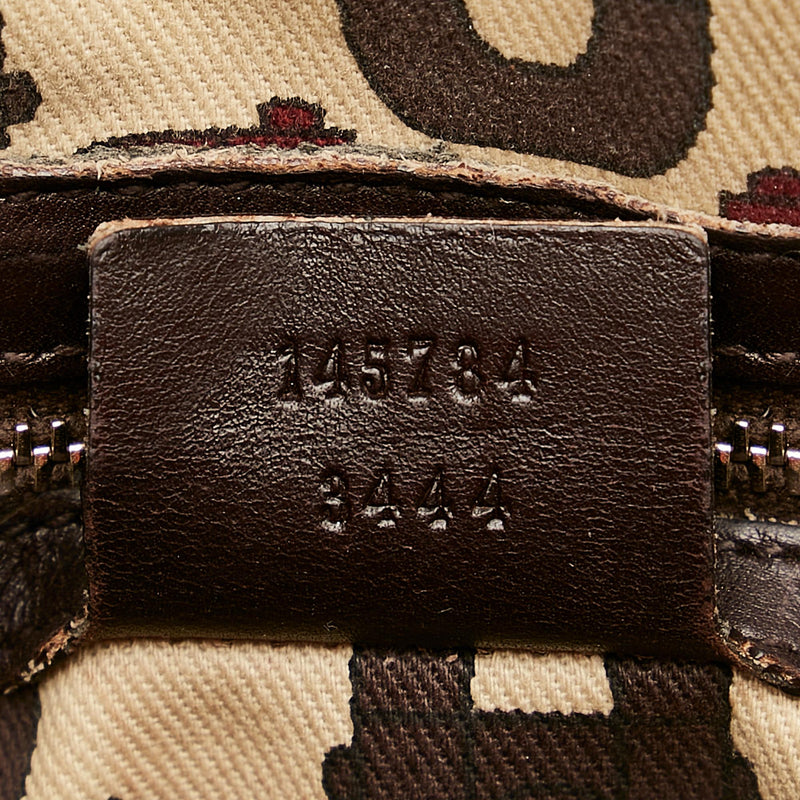 Gucci Guccissima Punch Handbag (SHG-26351)