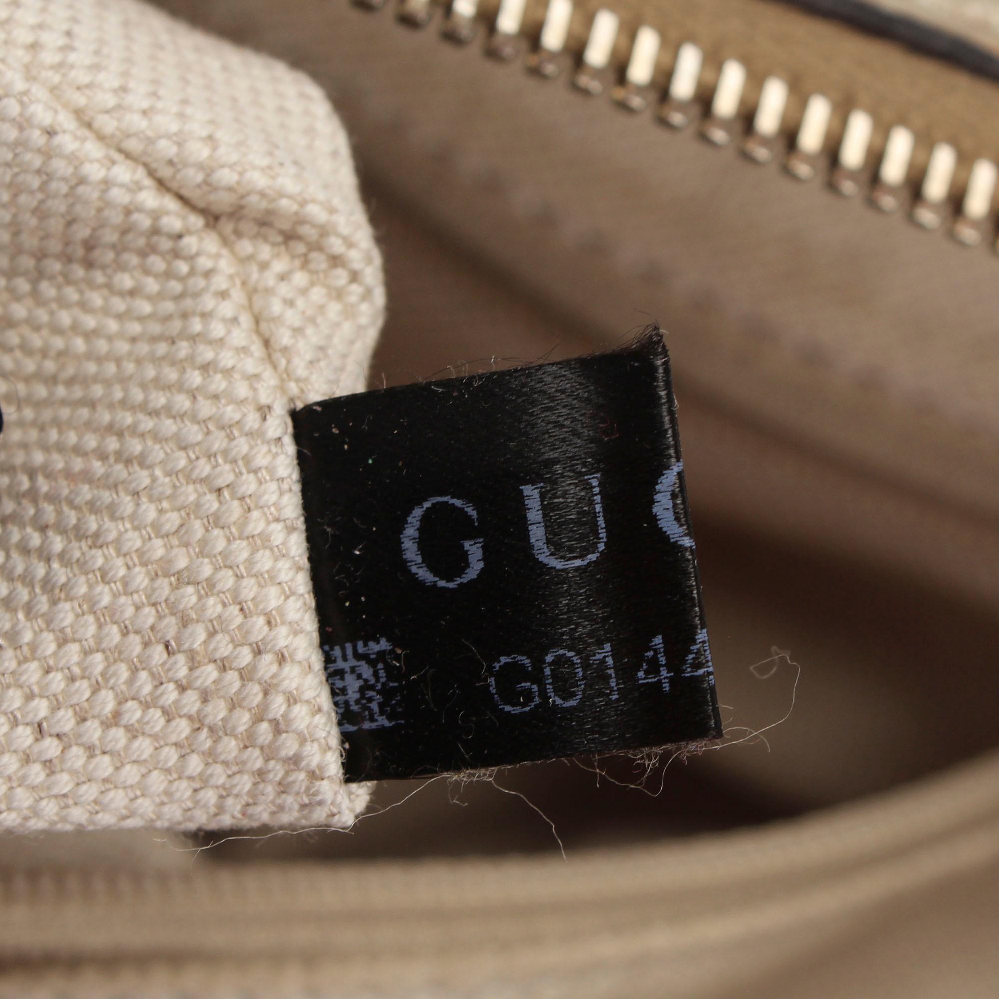 Gucci Guccissima Sukey Leather Satchel (SHG-22760)