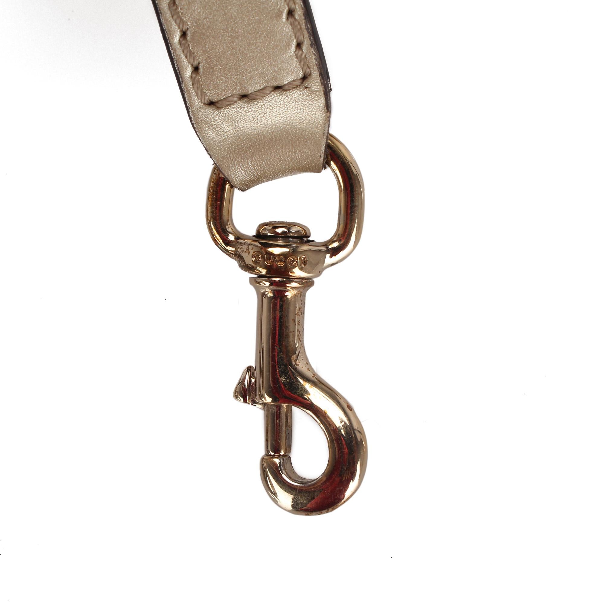 Gucci Guccissima Sukey Leather Satchel (SHG-22760)