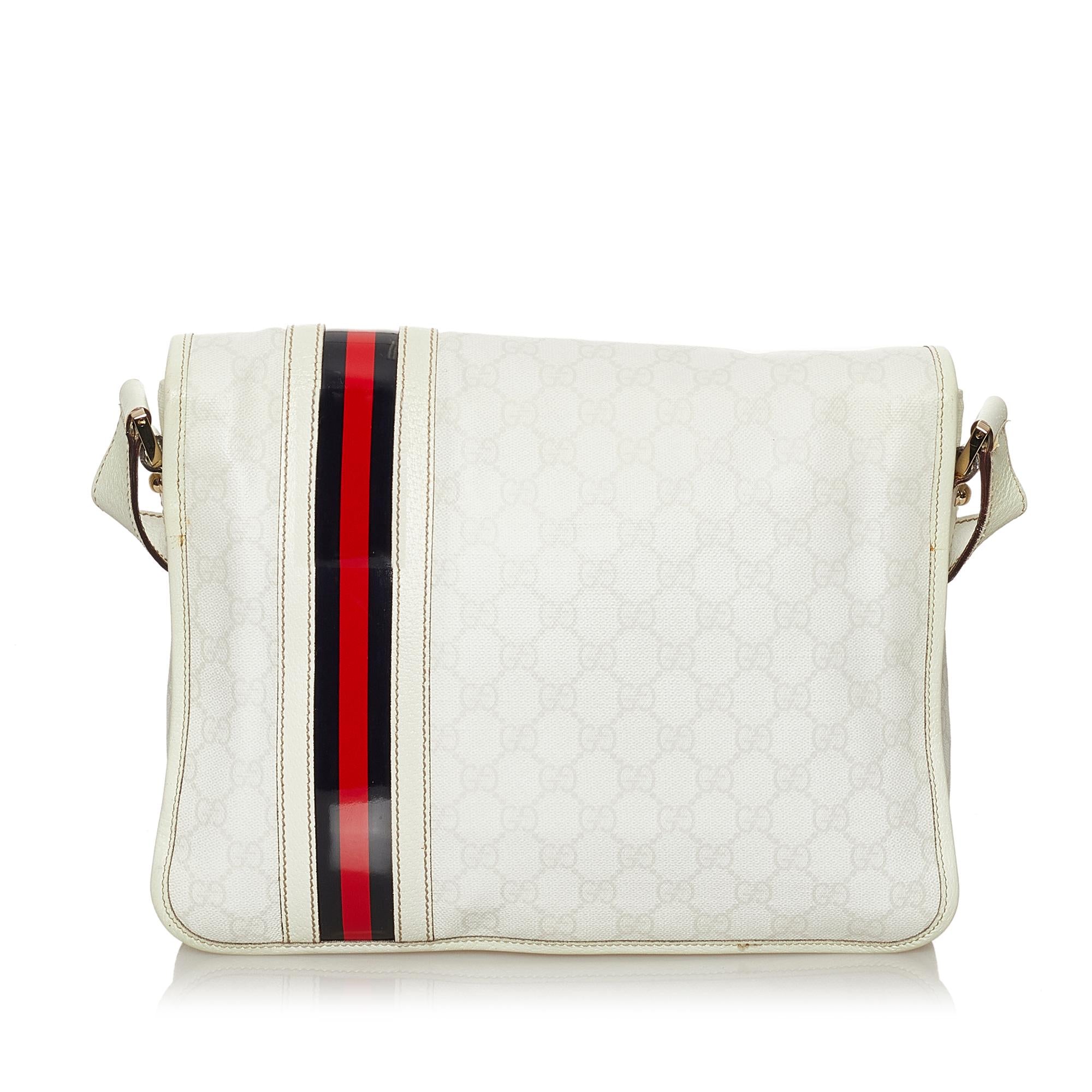 Gucci Guccissima Web Crossbody Bag (SHG-28381)