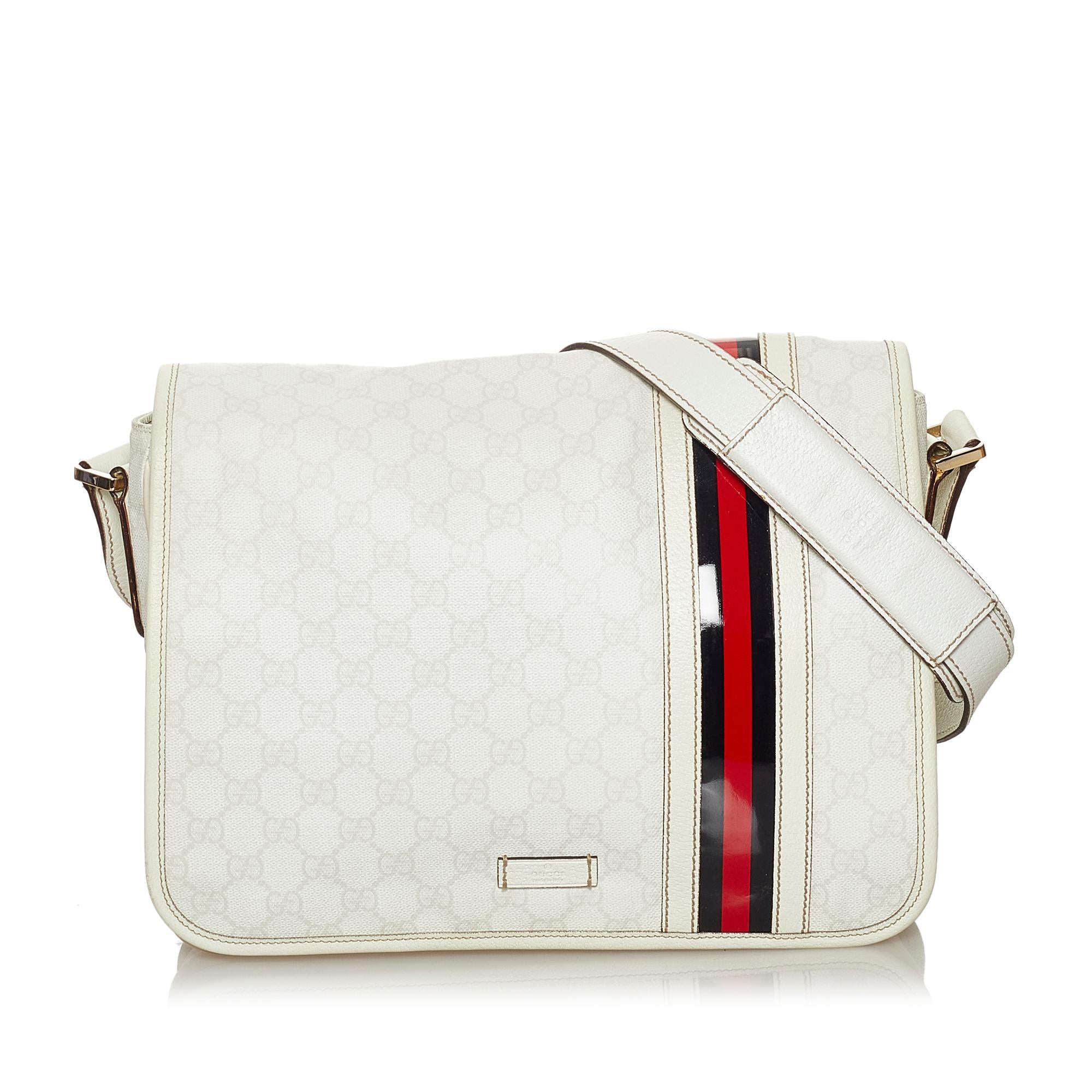 Gucci Guccissima Web Crossbody Bag (SHG-28381)