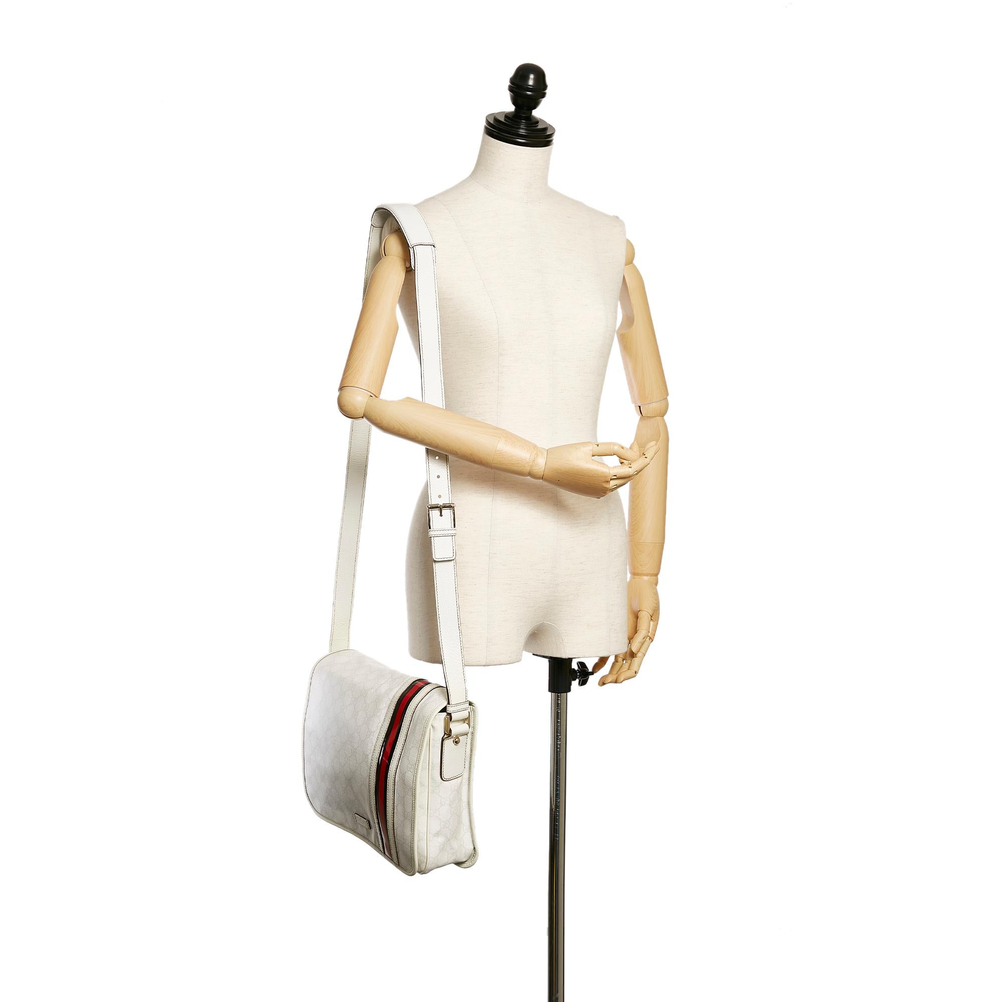 Gucci Guccissima Web Crossbody Bag (SHG-28381)