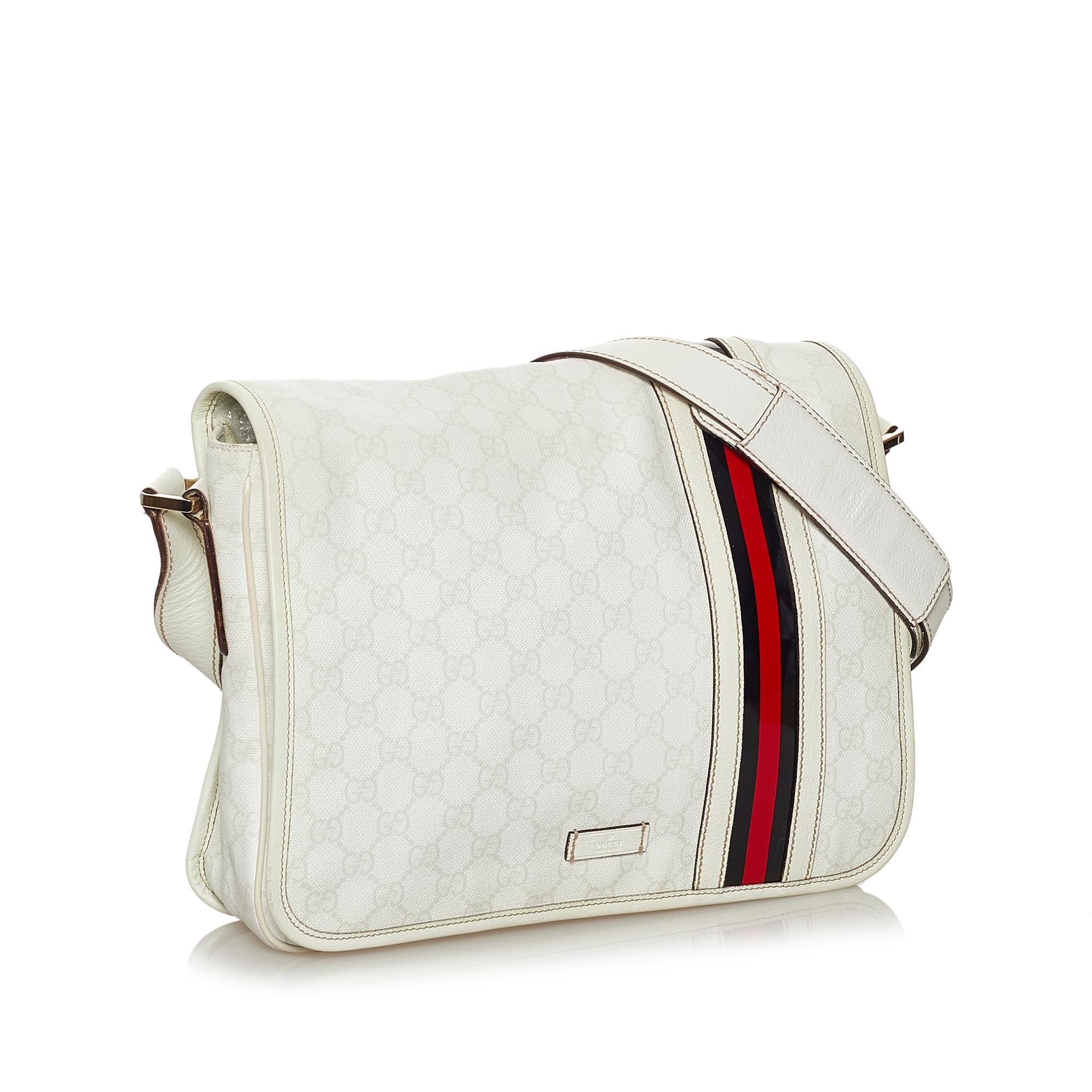 Gucci Guccissima Web Crossbody Bag (SHG-28381)