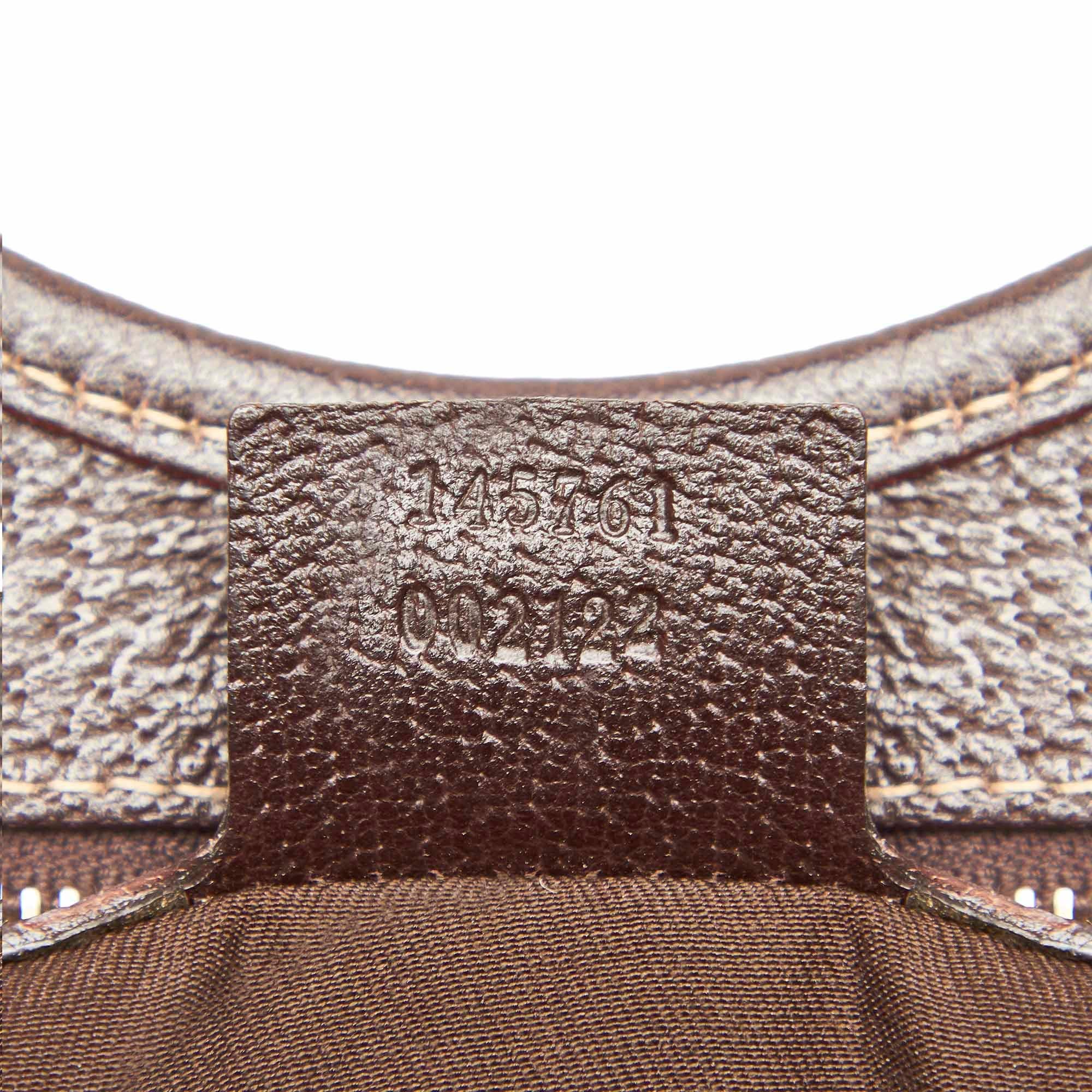 Gucci Horsebit Canvas Shoulder Bag (SHG-37760)