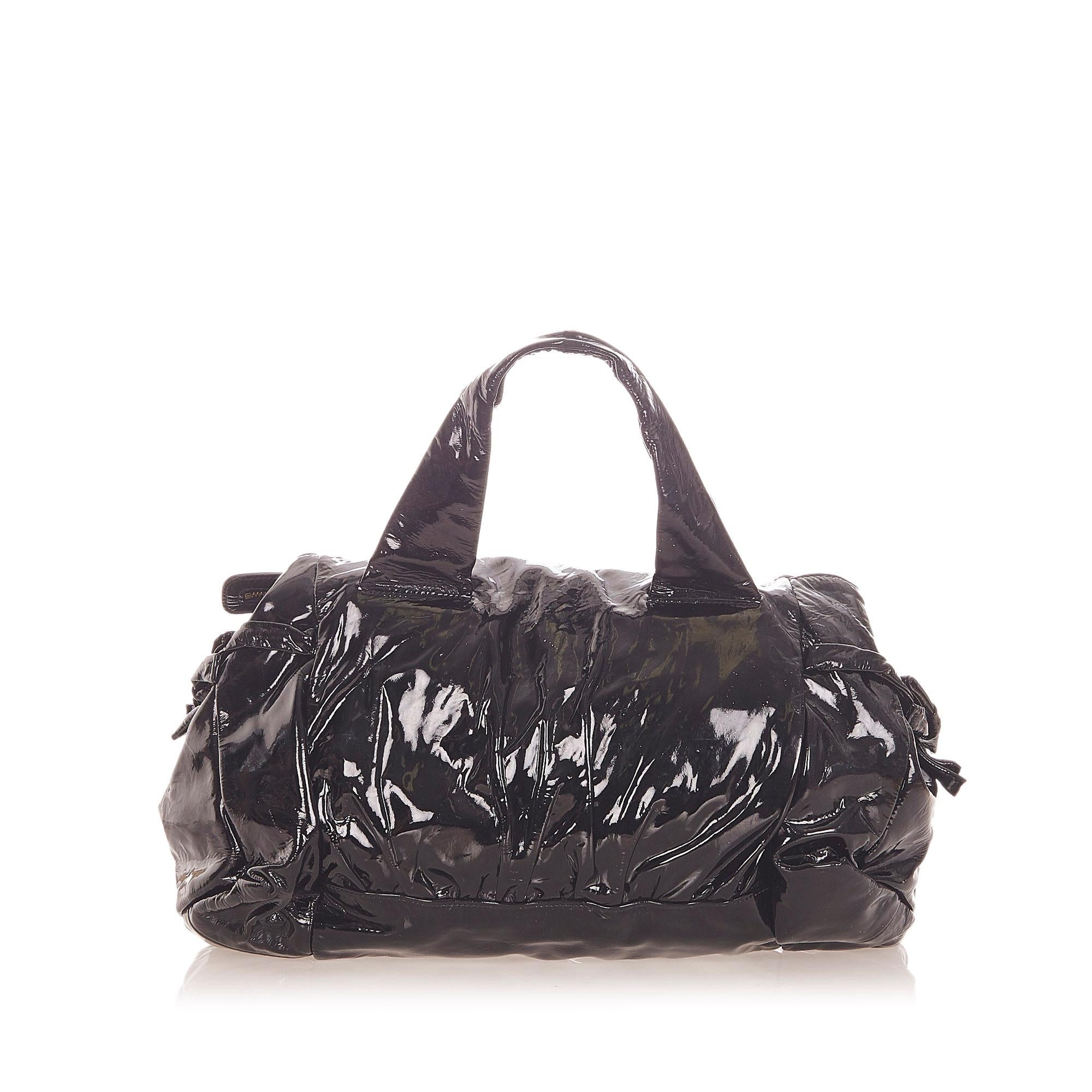 Gucci Hysteria Patent Leather Handbag (SHG-32184)