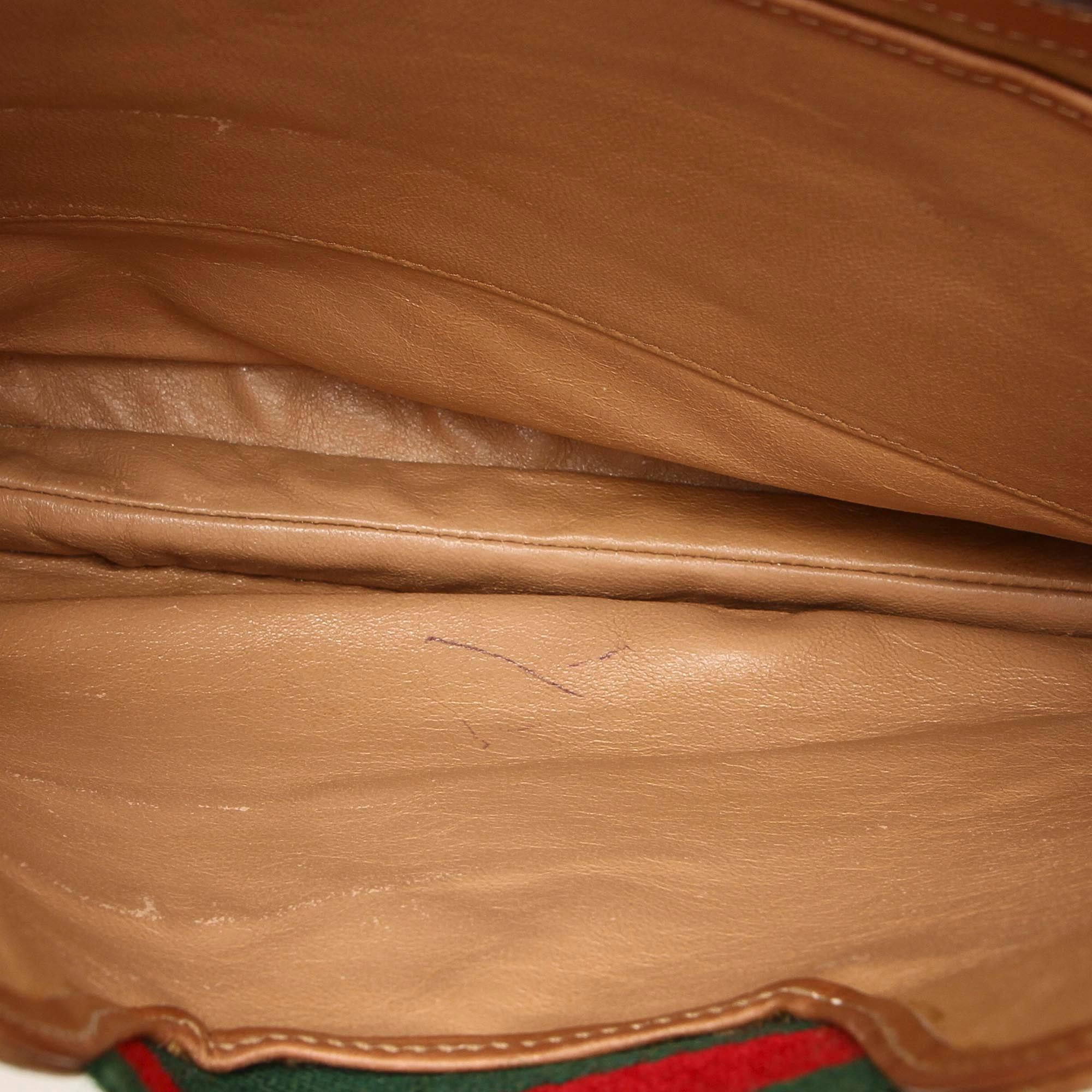 Gucci Interlocking G Chain Leather Shoulder Bag (SHG-11797)