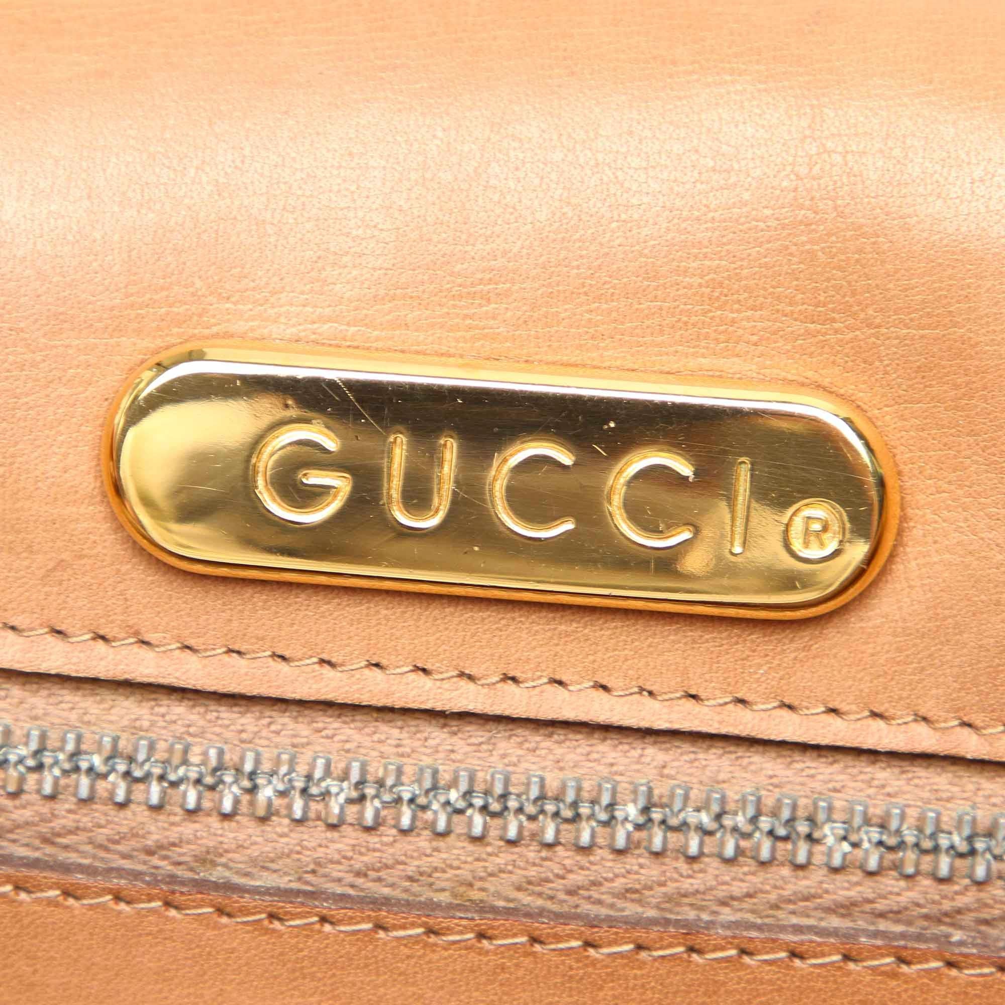 Gucci Interlocking G Chain Leather Shoulder Bag (SHG-11797)