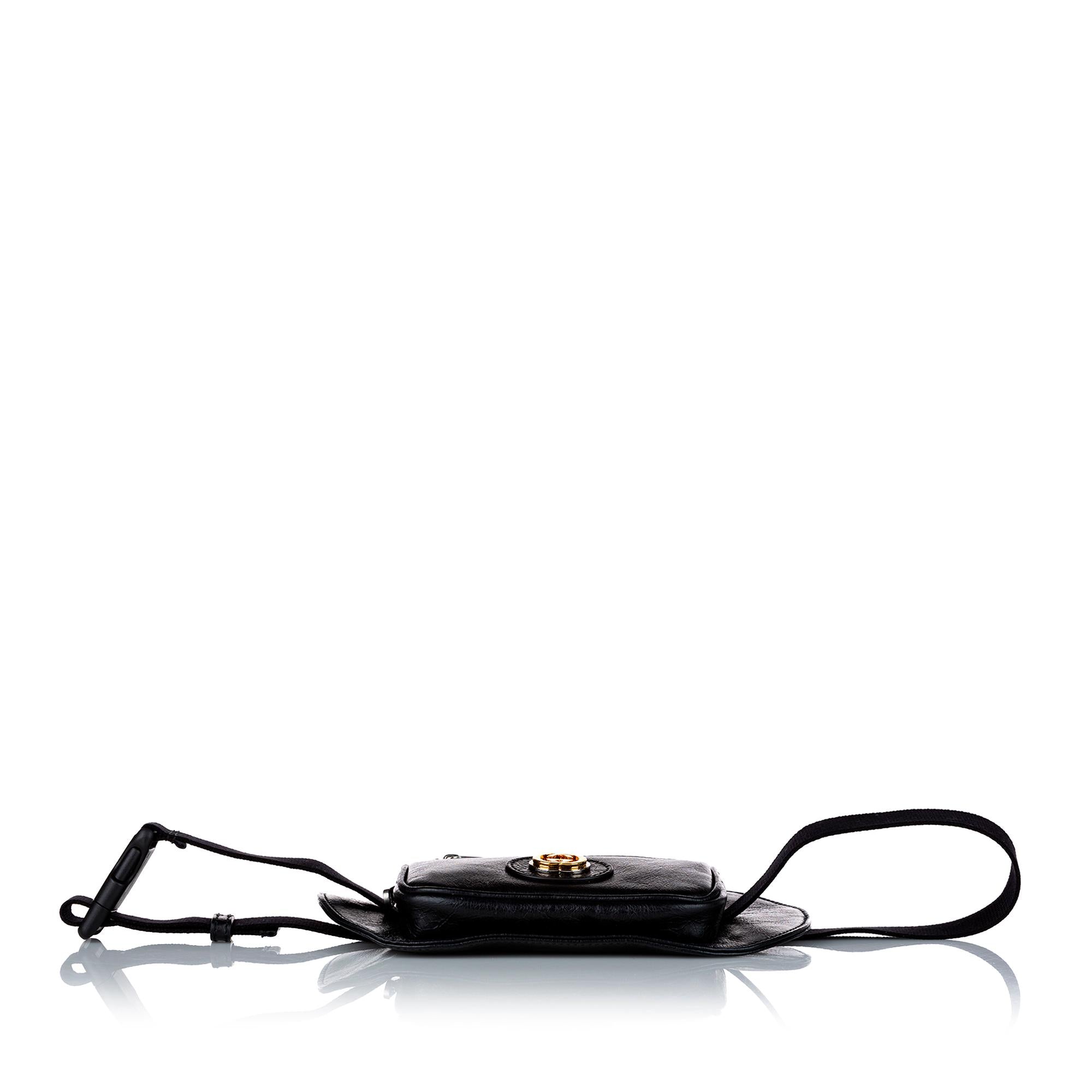 Gucci Interlocking G Morpheus Leather Belt Bag (SHG-28987)