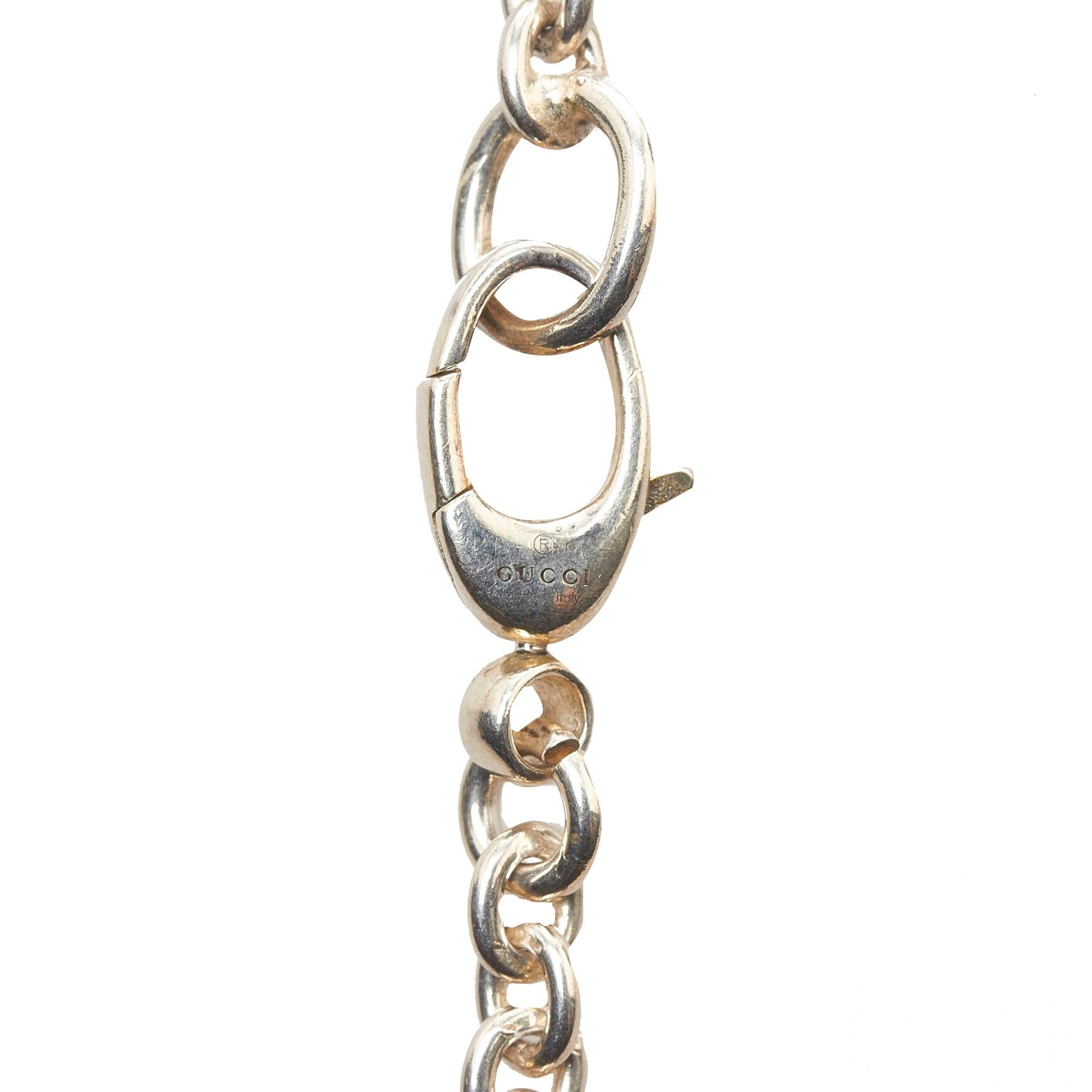 Gucci Interlocking G Pendant Necklace (SHG-QrK5VT)