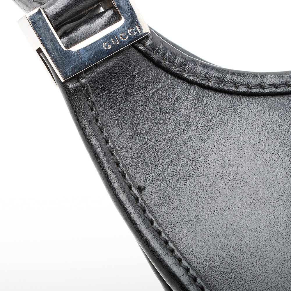 Gucci Vintage Leather Jackie 1961 Small Shoulder Bag (SHF-20608)