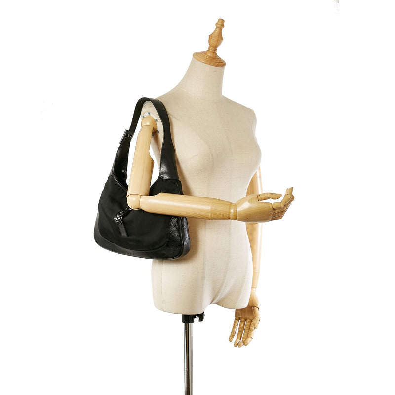 Gucci Jackie Canvas Hobo Bag (SHG-23336)