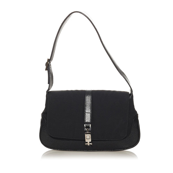 Gucci Jackie Canvas Shoulder Bag (SHG-27269) – LuxeDH