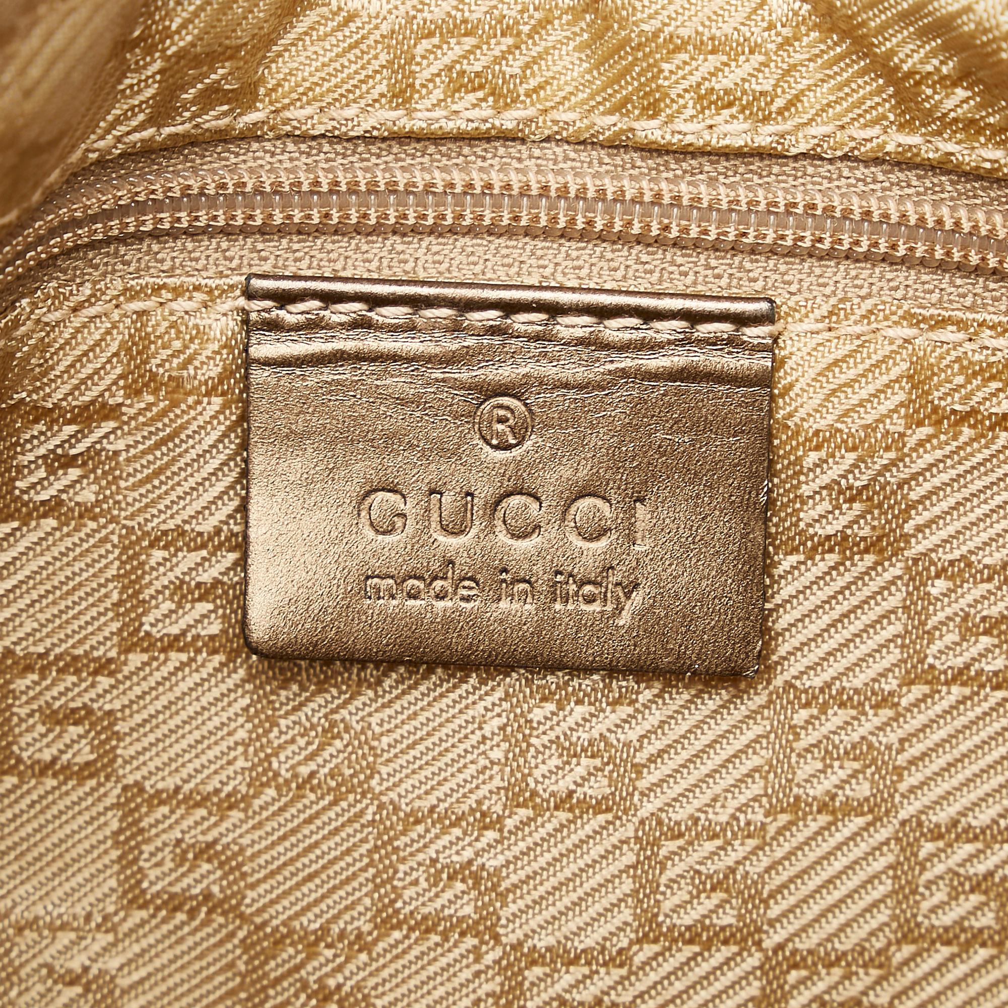 Gucci Jackie Canvas Shoulder Bag (SHG-28385)
