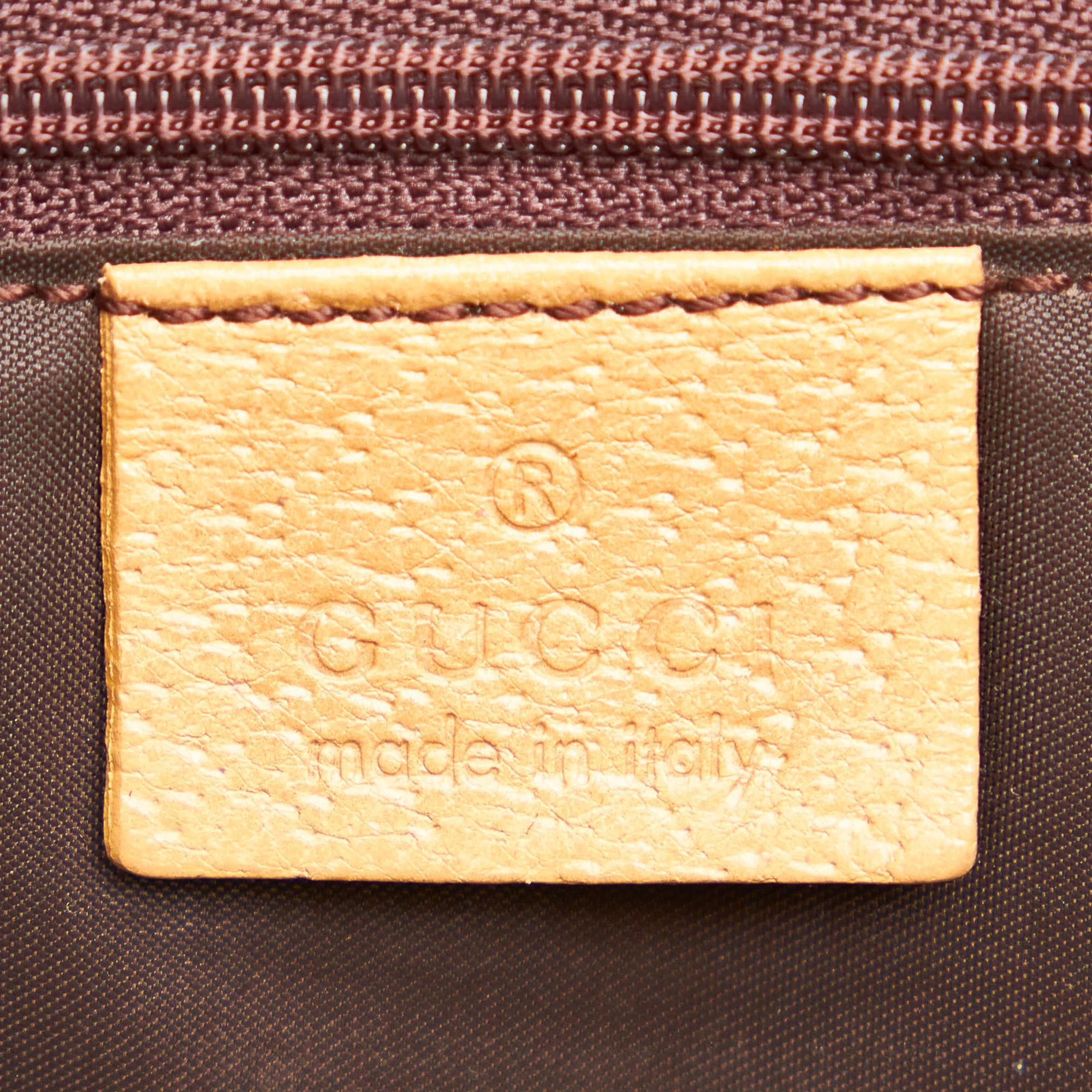 Gucci Jackie Canvas Shoulder Bag (SHG-29848)