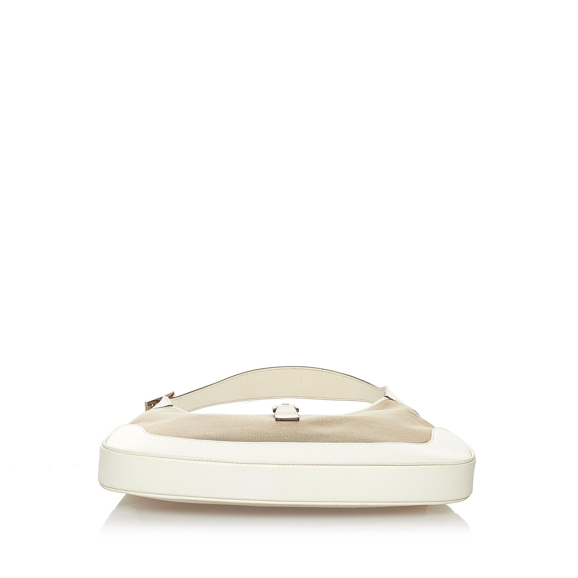 Gucci Jackie Canvas Shoulder Bag (SHG-32010)