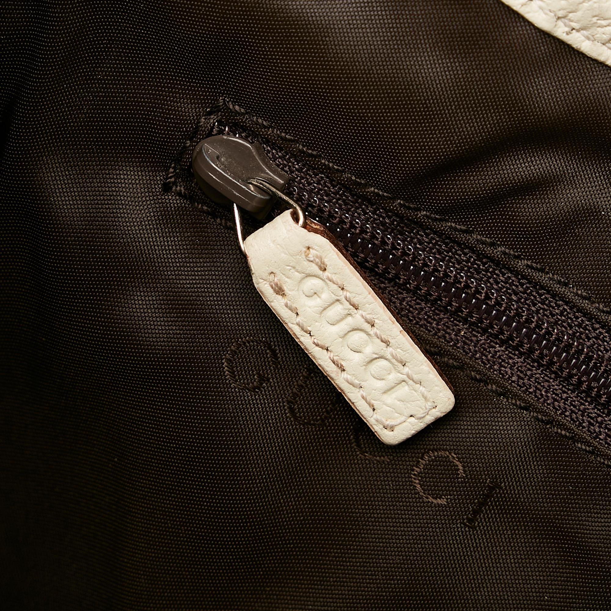 Gucci Jackie Canvas Shoulder Bag (SHG-32861)