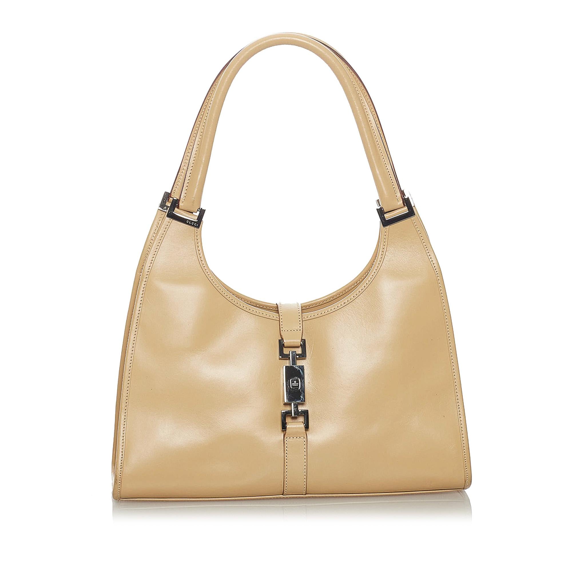 Gucci Jackie Leather Handbag (SHG-28515)