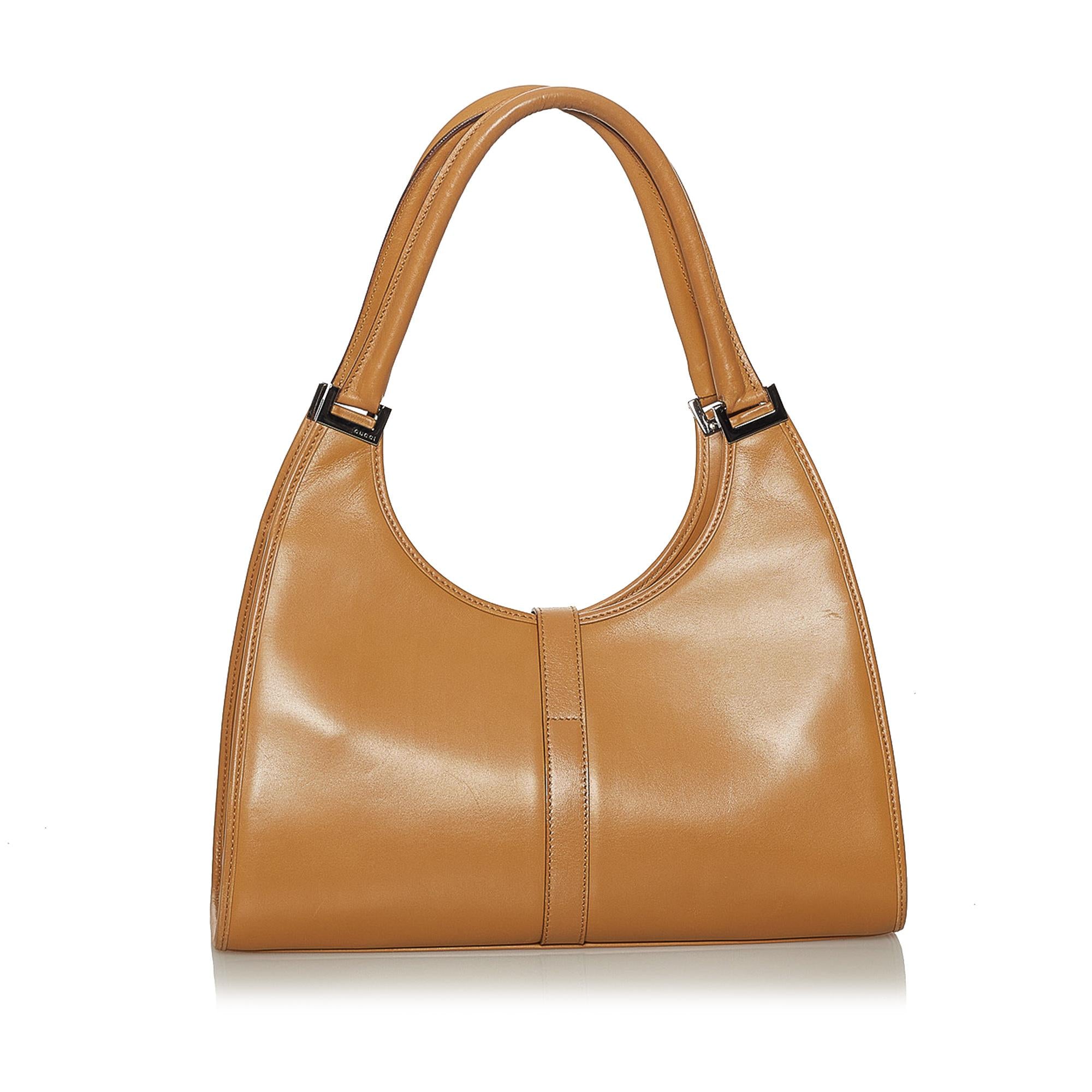 Gucci Jackie Leather Shoulder Bag (SHG-28358)