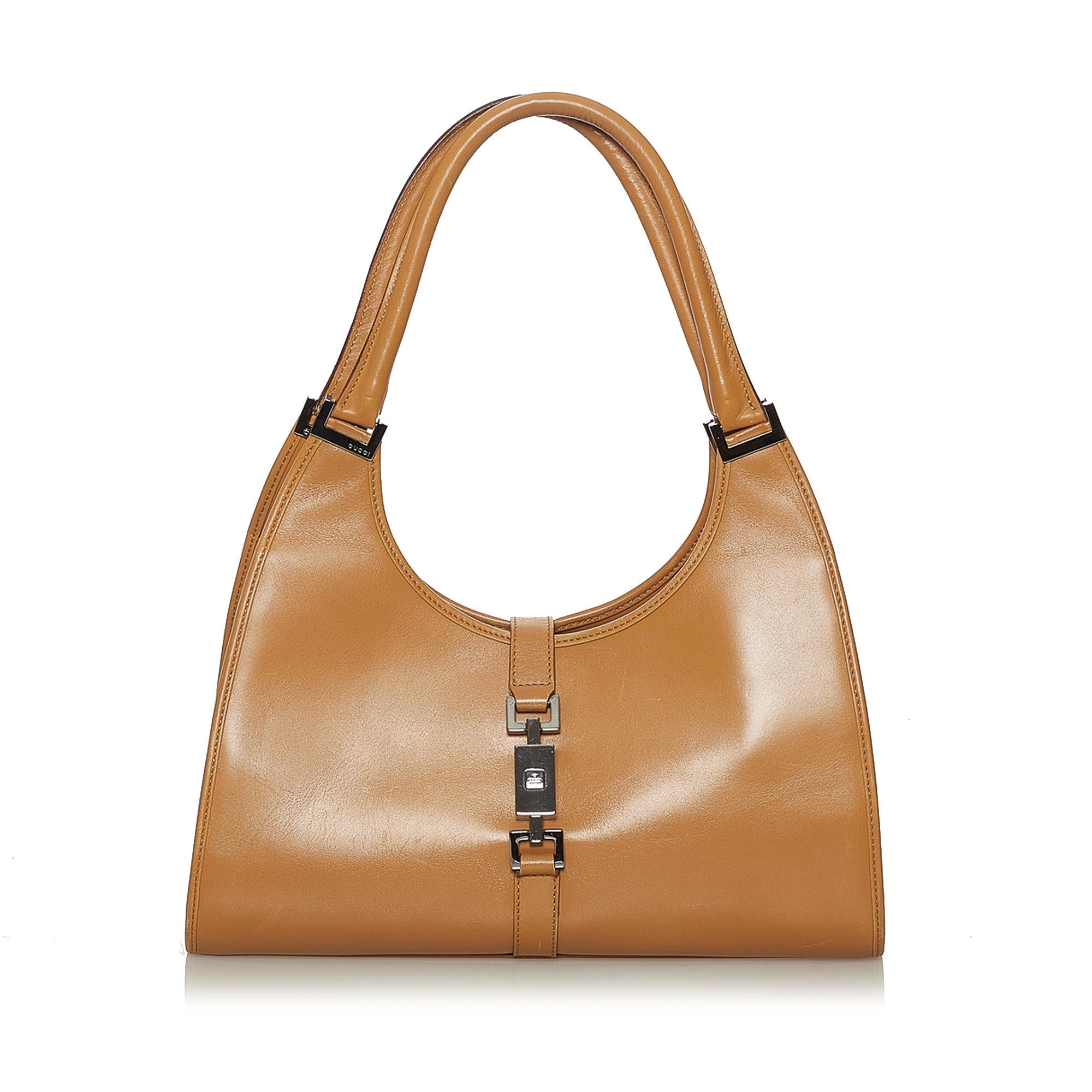 Gucci Jackie Leather Shoulder Bag (SHG-28358)