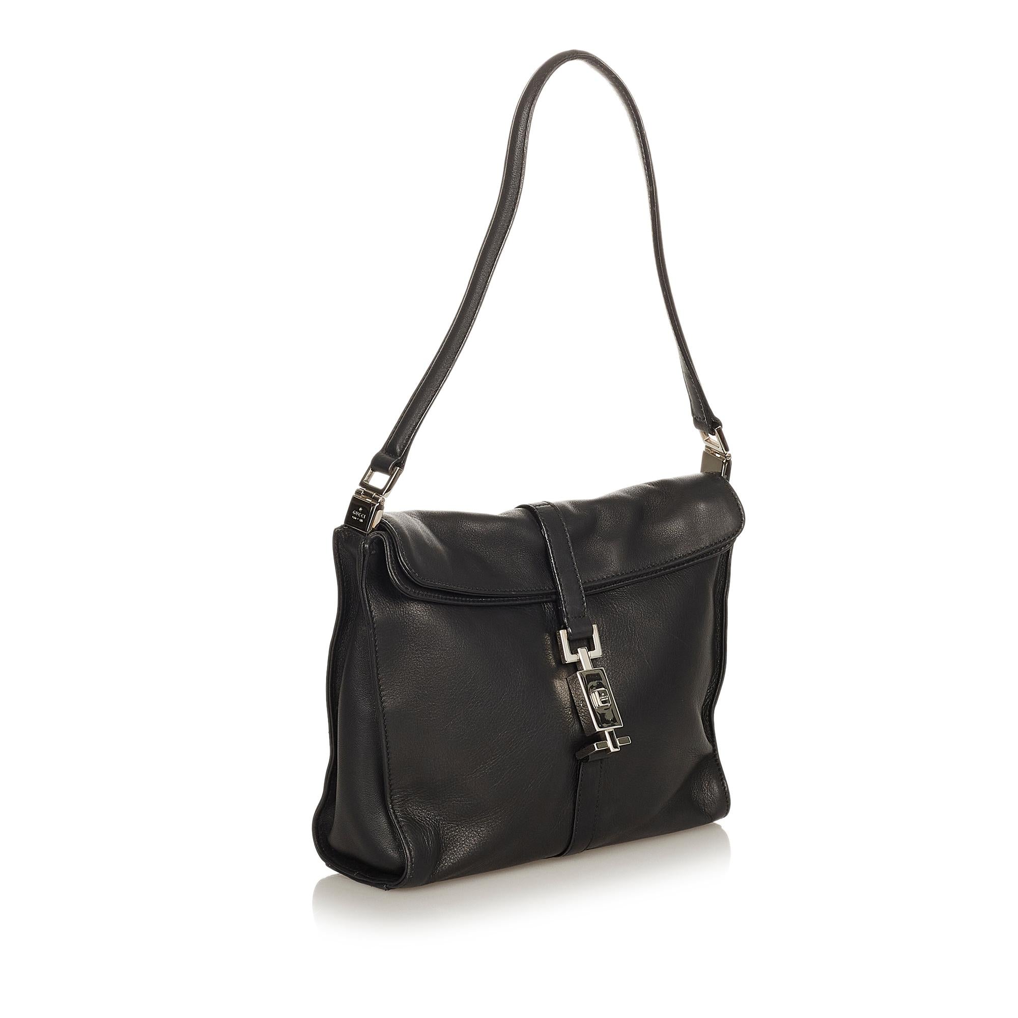 Gucci Jackie Leather Shoulder Bag (SHG-31848)