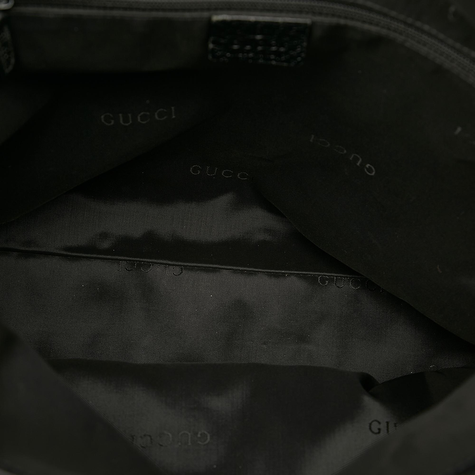 Gucci Jackie Nylon Shoulder Bag (SHG-23927)