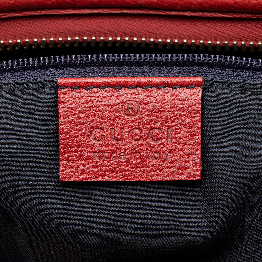 Gucci Leather Abbey Medium Hobo (SHF-14708)