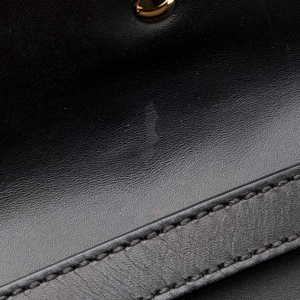 Gucci Leather Animal Studs Sylvie Mini Bag (SHF-19238)