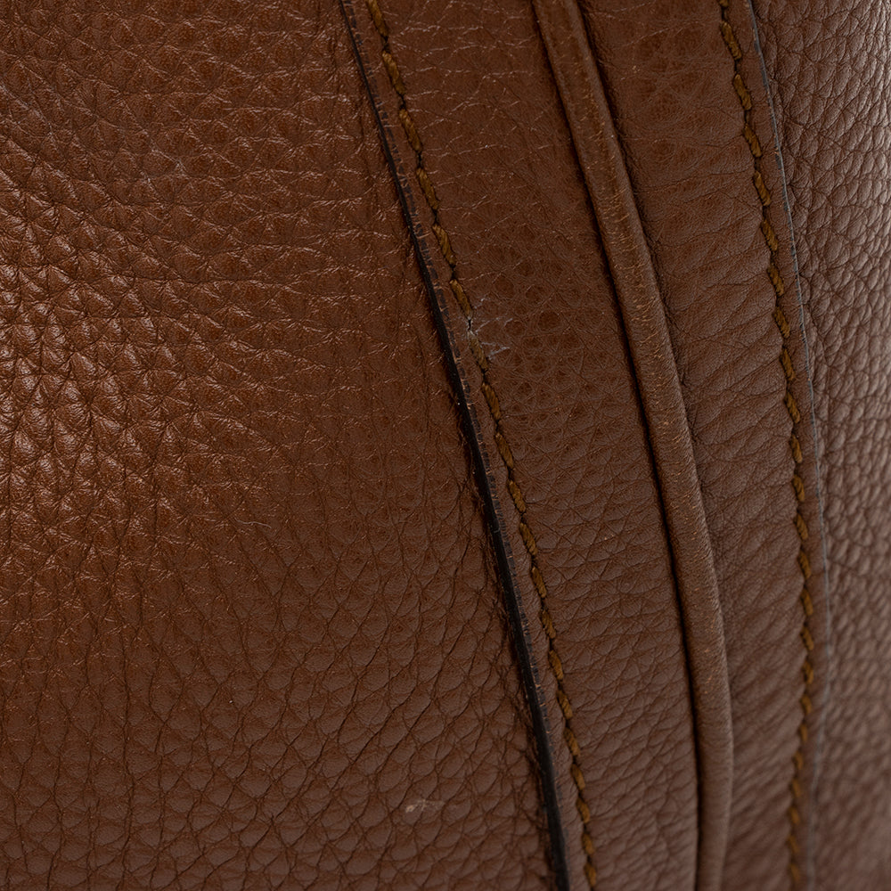 Gucci Leather Bella Medium Tote (SHF-17583)