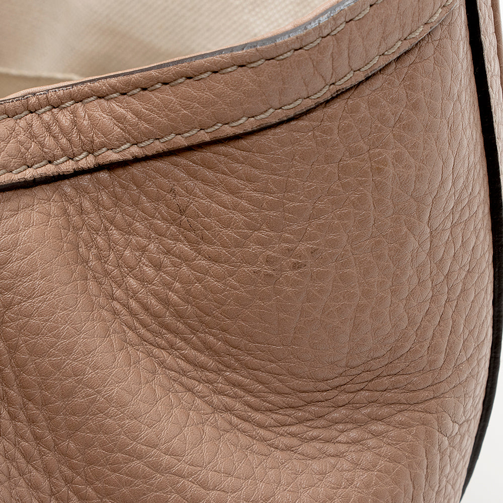 Gucci Leather Bella Medium Tote (SHF-19643)