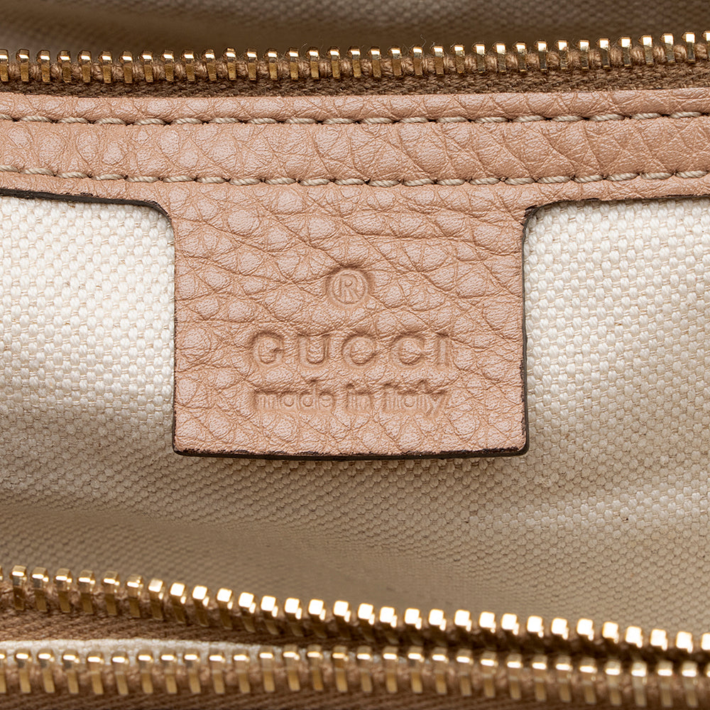 Gucci Leather Bella Medium Tote (SHF-19643)