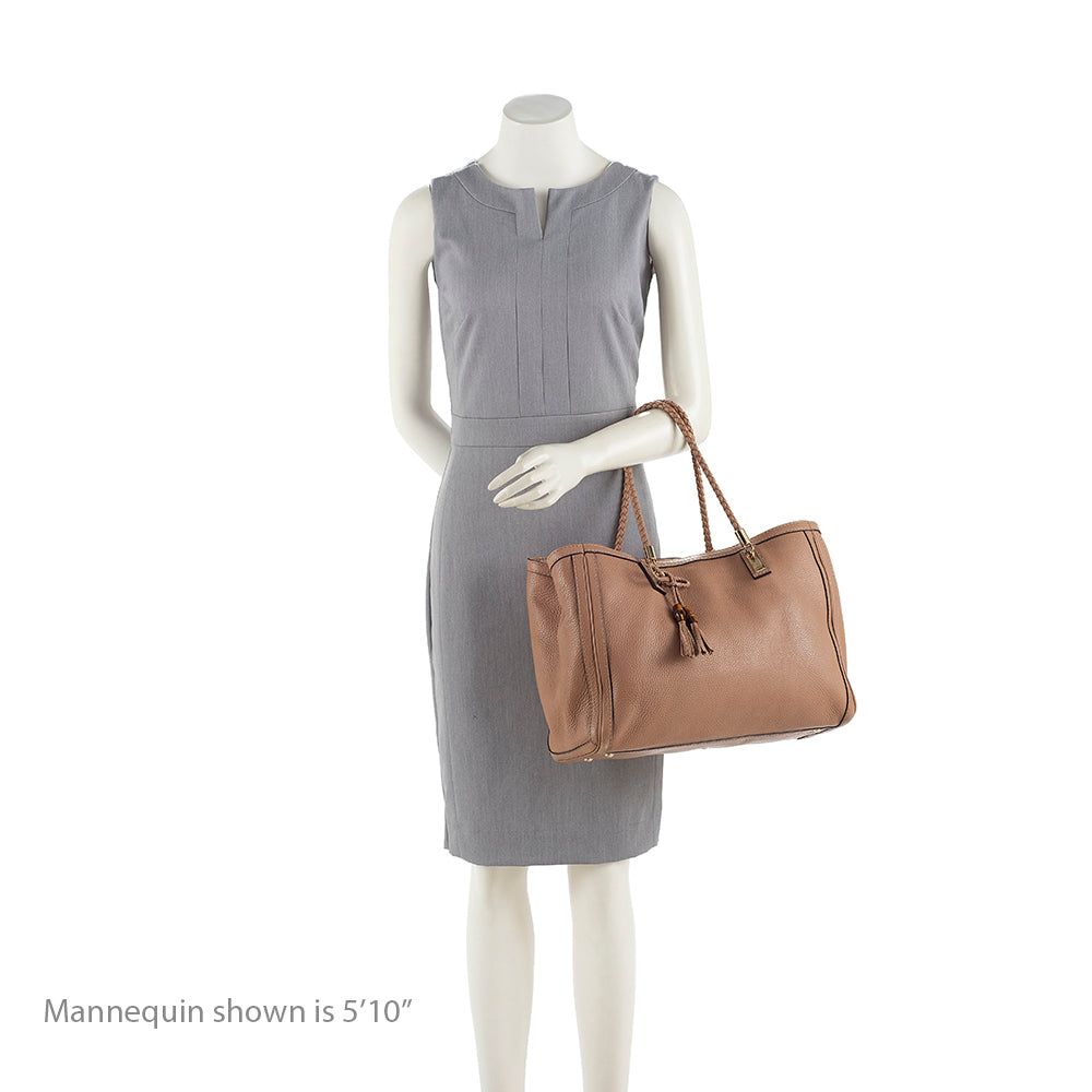 Gucci Leather Bella Medium Tote (SHF-19643)