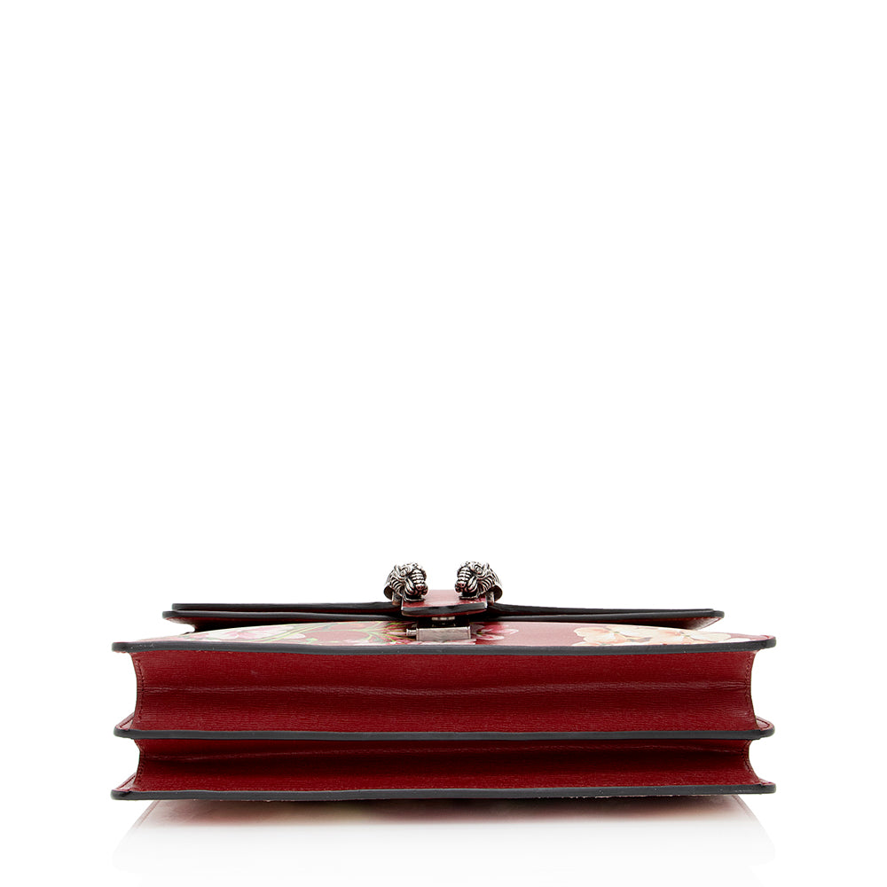 Gucci Leather Blooms Dionysus Medium Shoulder Bag (SHF-22041)