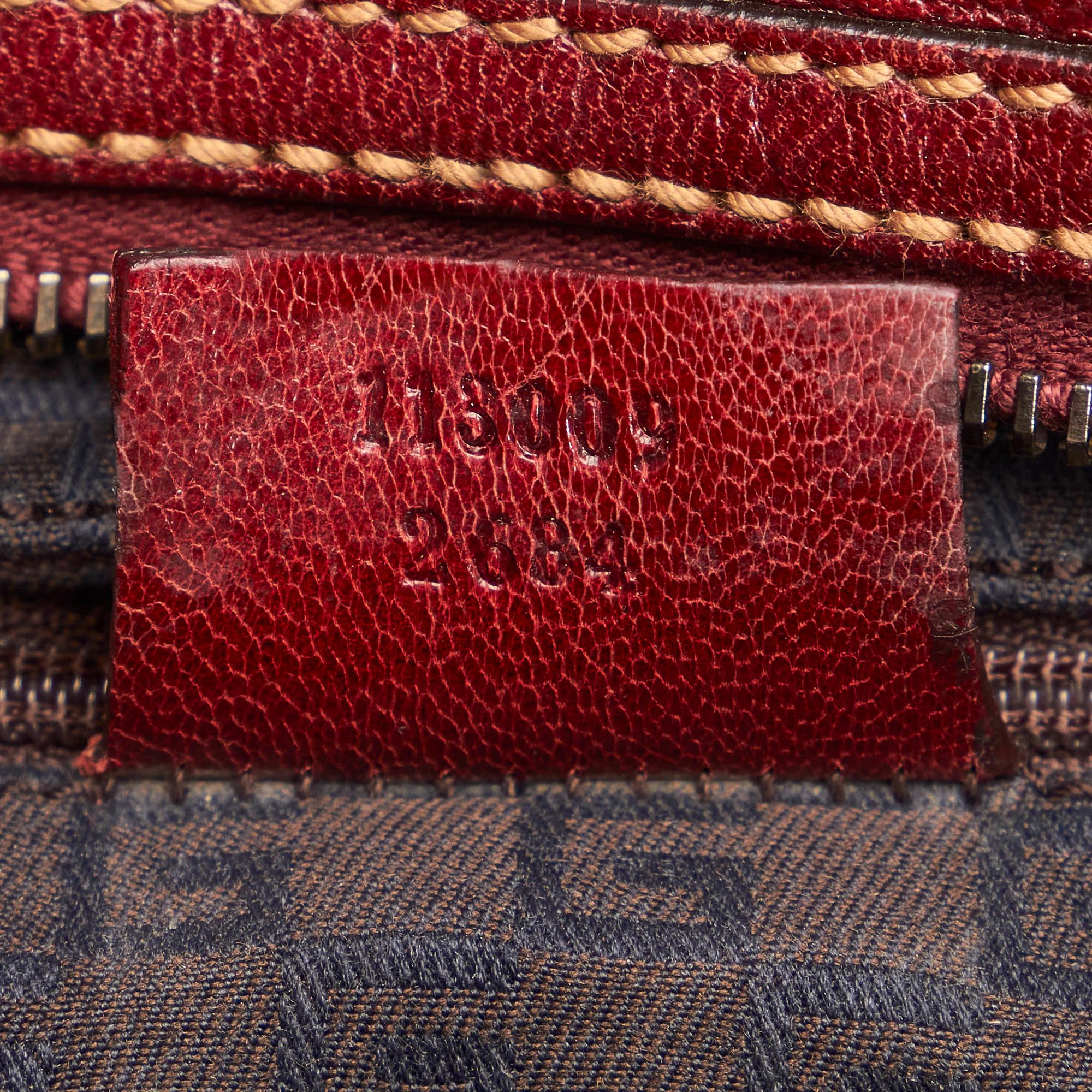 Gucci Leather Boston Bag (SHG-36165)