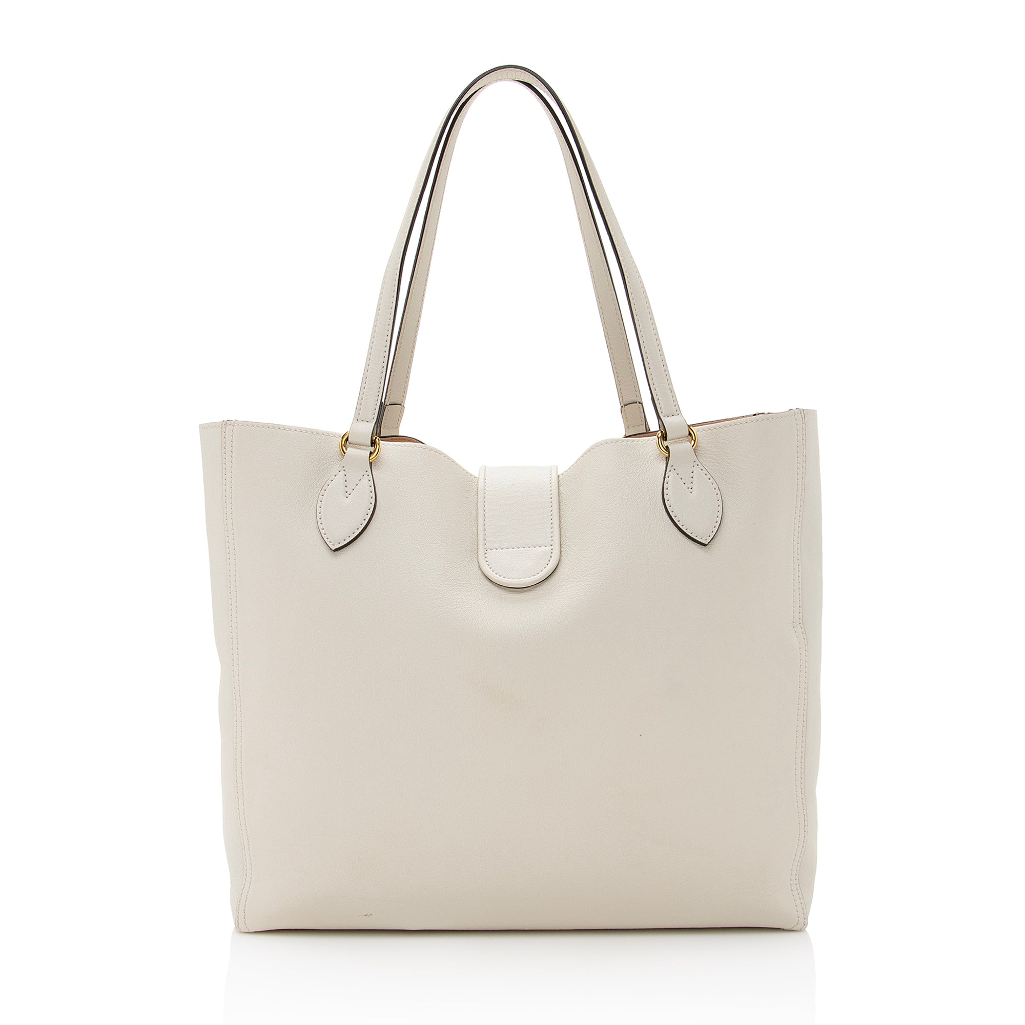 Gucci Leather Dahlia Medium Tote (SHF-22301)