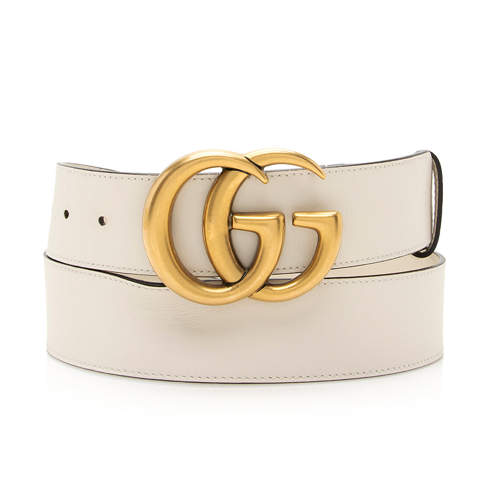 Gucci Leather GG Marmont Belt - Size 38 / 95 (SHF-20726)