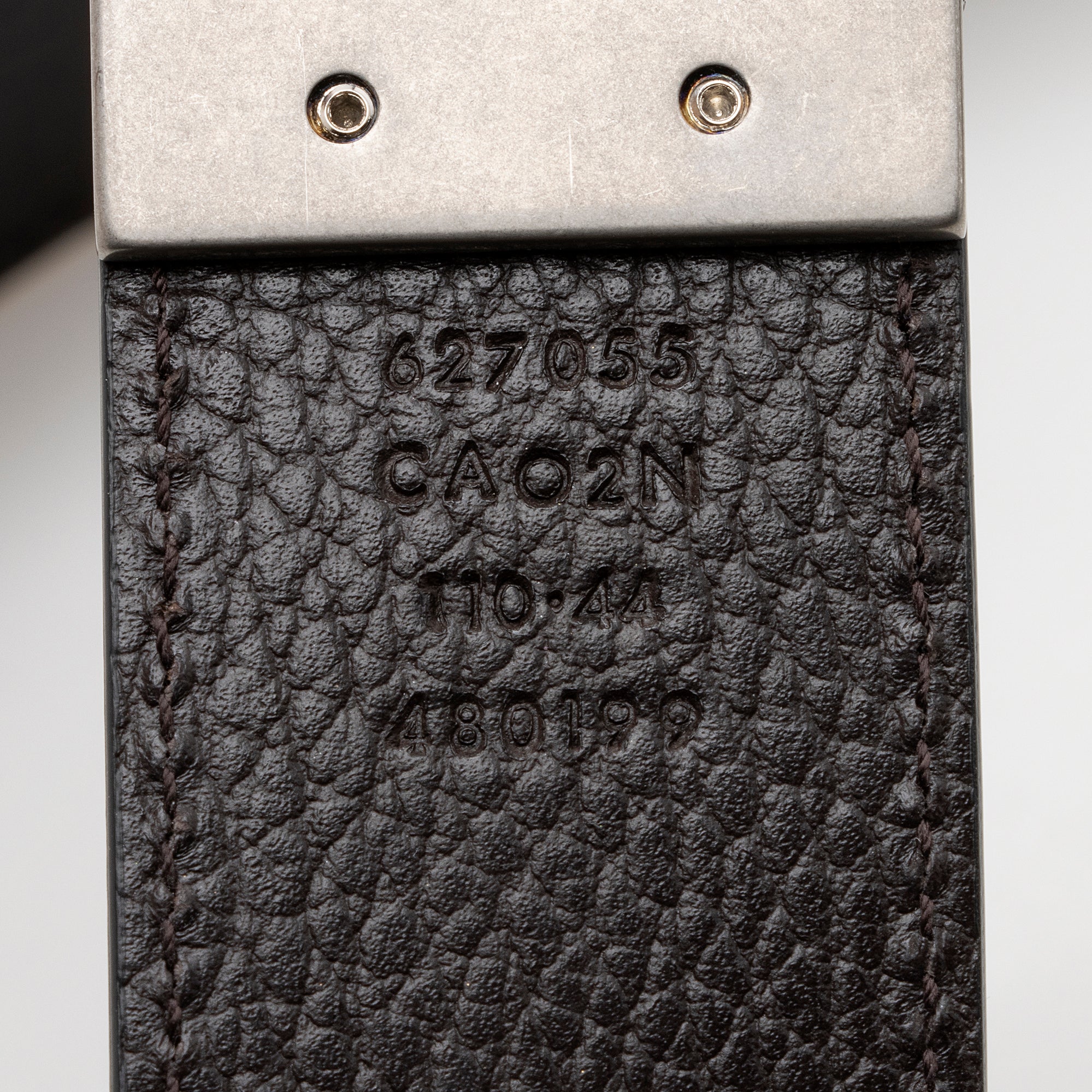 Gucci Leather GG Marmont Reversible Belt - Size 44 / 110 (SHF-22214)