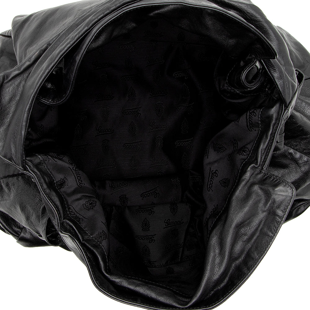 Gucci Leather Hysteria Medium Hobo (SHF-14036)