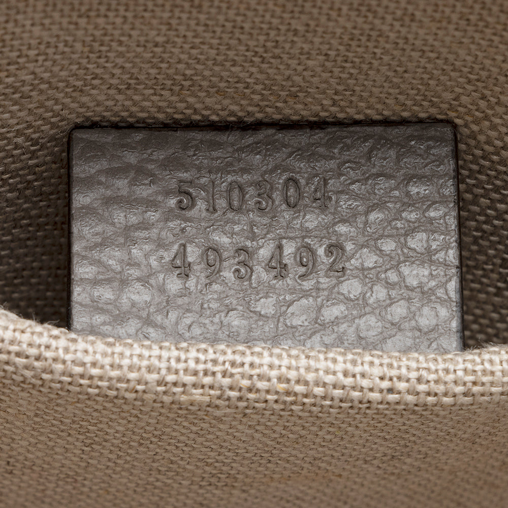 Gucci Leather Interlocking G Small Shoulder Bag (SHF-22527)