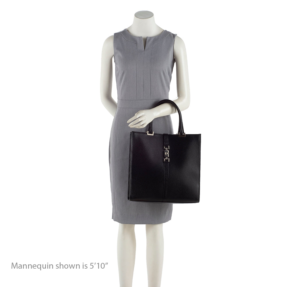 Gucci Leather Jackie Tote (SHF-18606)