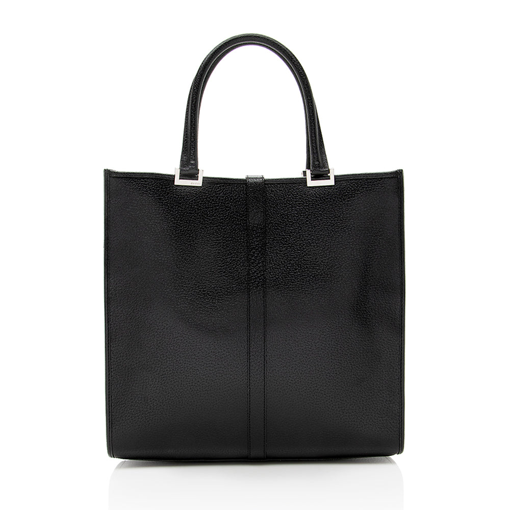 Gucci Leather Jackie Tote (SHF-18606)