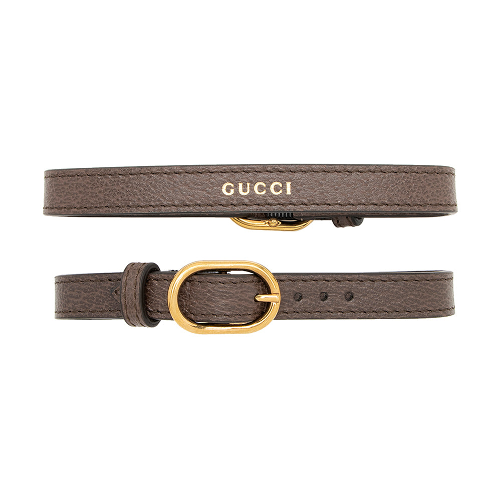 Leather Belts Womens Gucci Belt GG Marmont Reversible Belt In