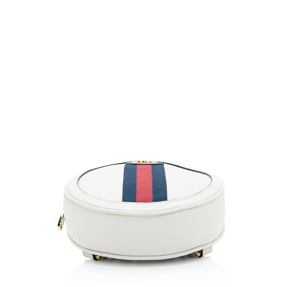 Gucci Leather Ophidia Round Mini Backpack (SHF-18863)