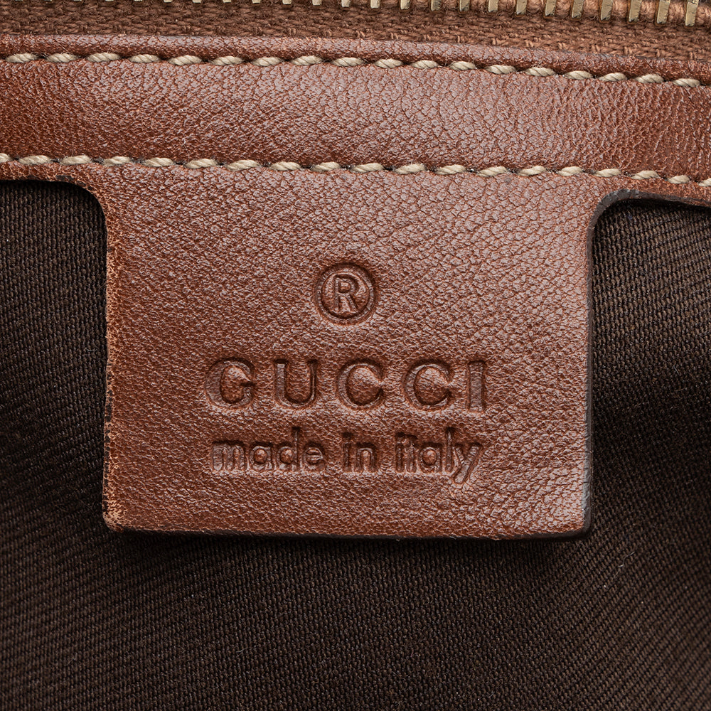 Gucci Leather Pelham Medium Shoulder Bag (SHF-17582)