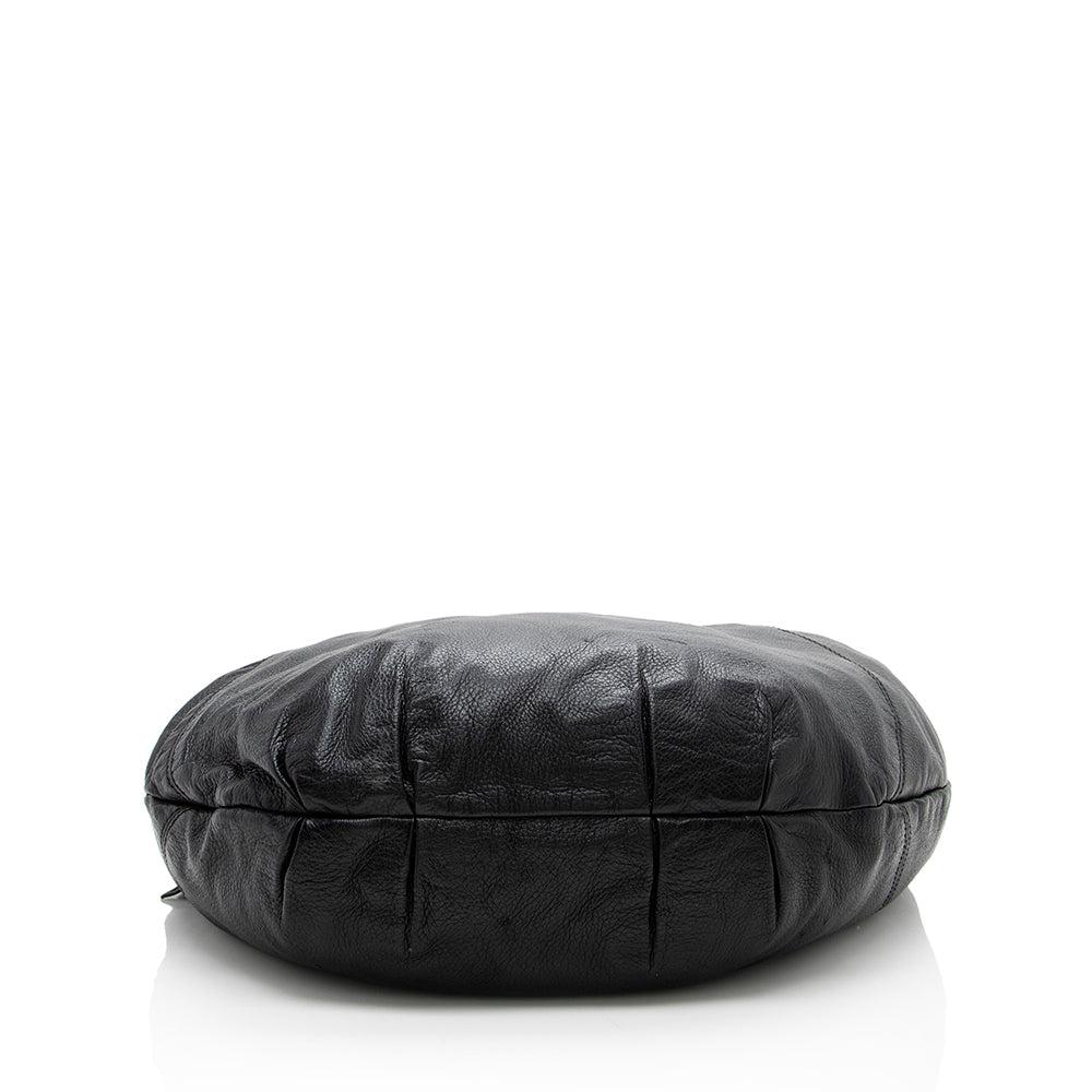 Gucci Leather Sienna Medium Hobo (SHF-17476)