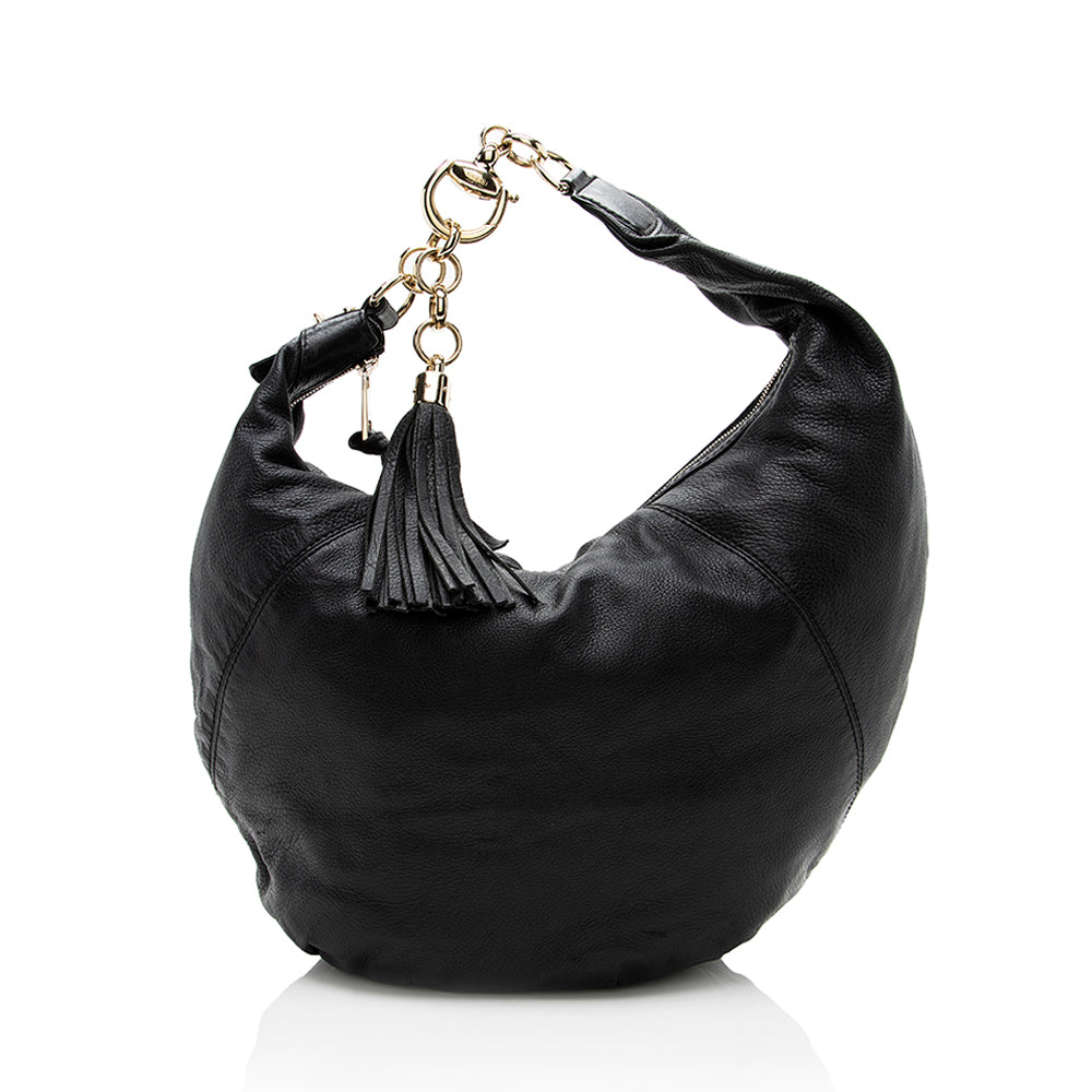 Gucci Leather Sienna Medium Hobo (SHF-17476)