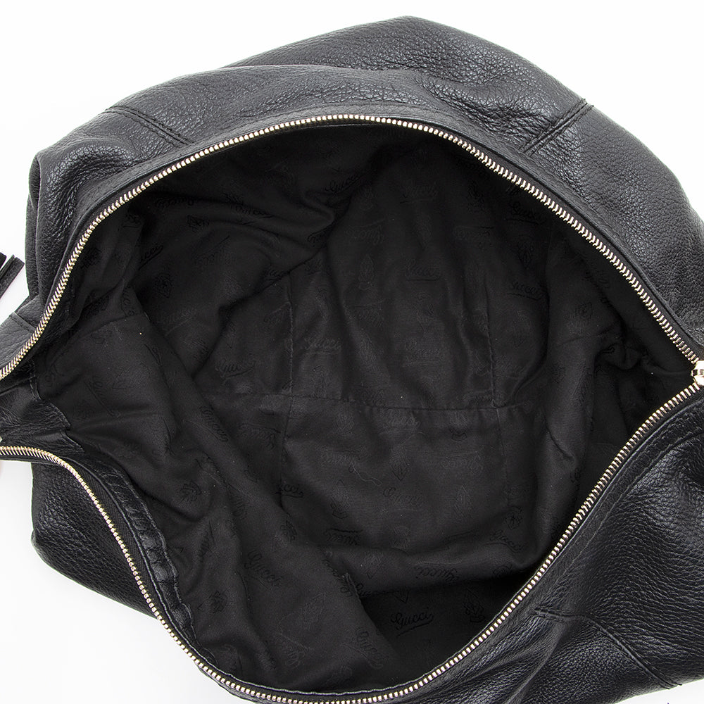 Gucci Leather Sienna Medium Hobo (SHF-17476)